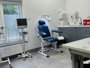 wnętrze gabinetu lekarskiego