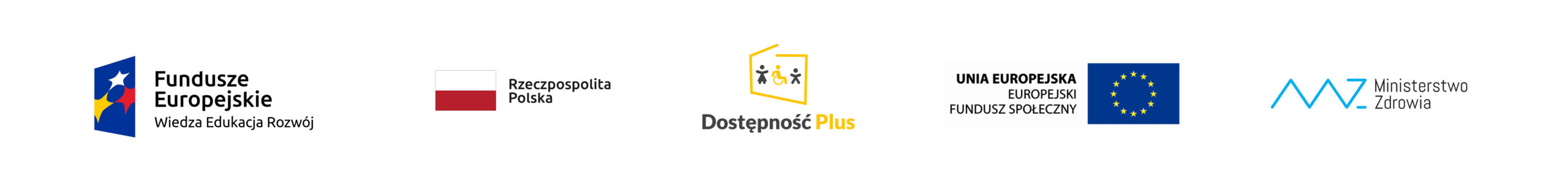 pasek z logotypami funduszy europejskich