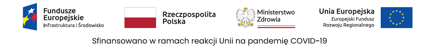 pasek z logo Polski i Unii Europejskiej